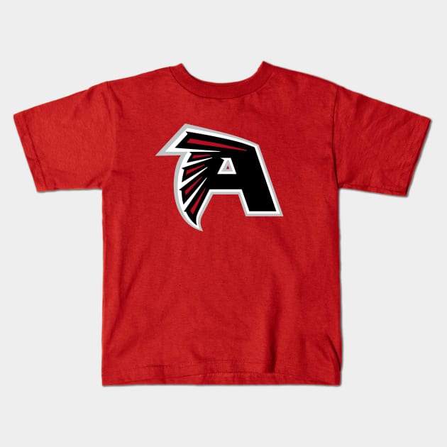 Atlanta A Kids T-Shirt by KFig21